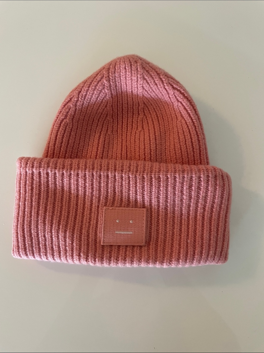 Acne Studios -  Face Logo Beanie Hat